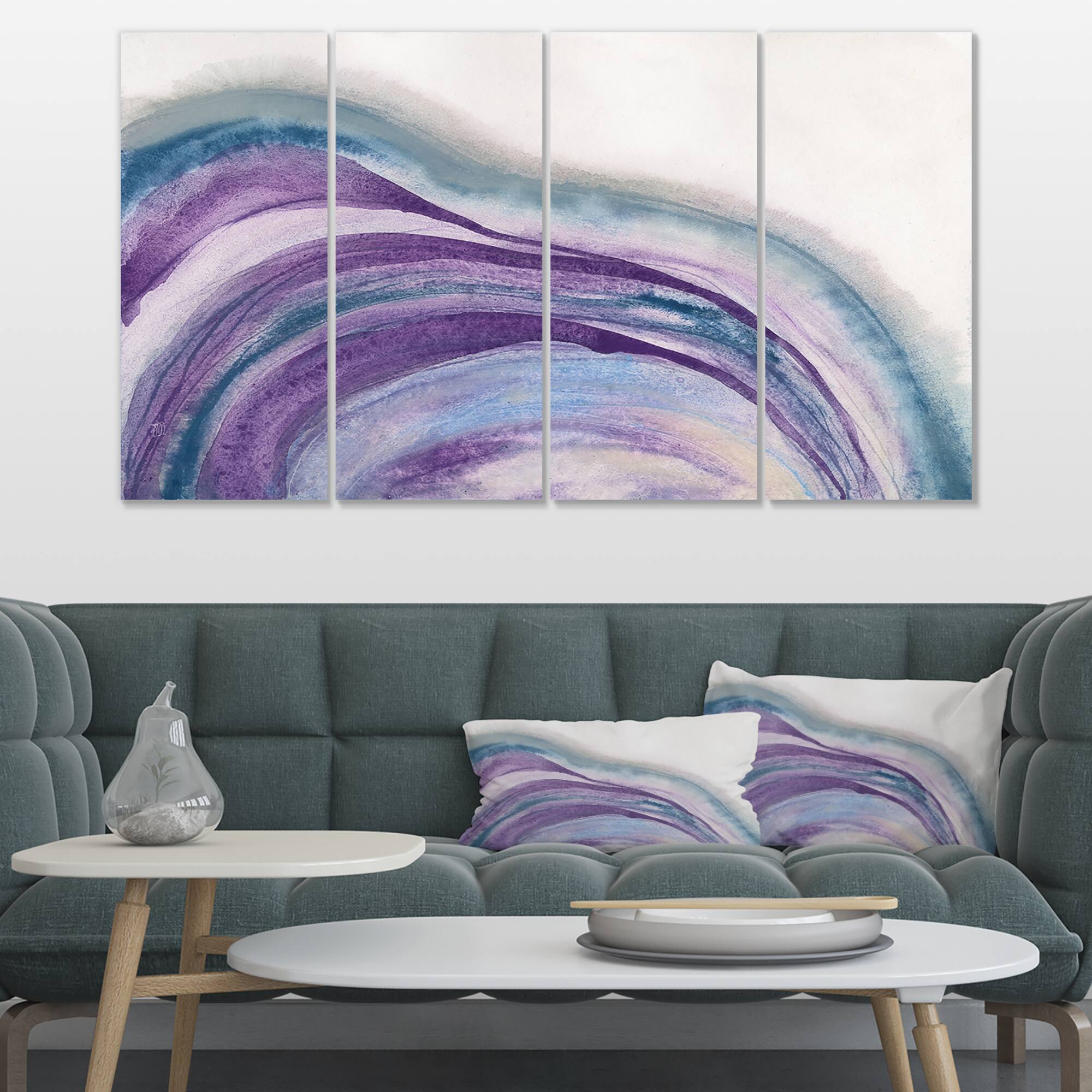 Designart - Watercolor Geode II